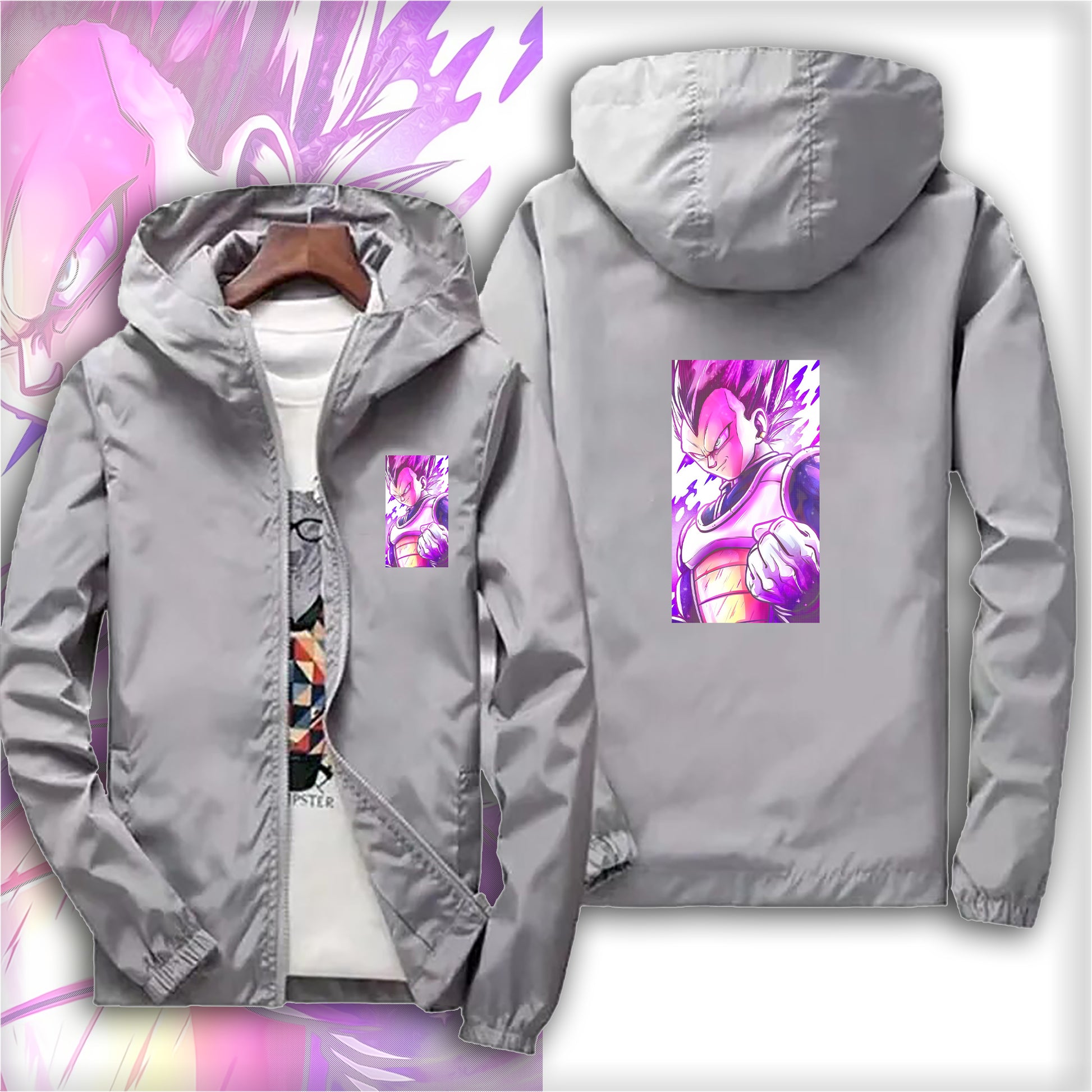 Grey Dragon Ball Z Jacket