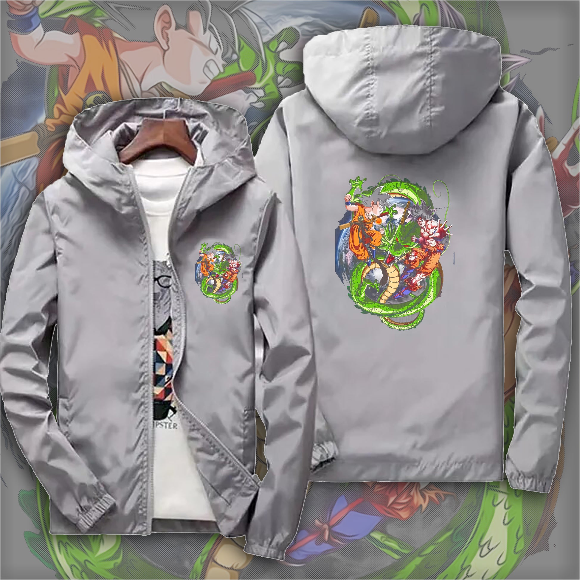 Grey Dragon Ball Z Jacket