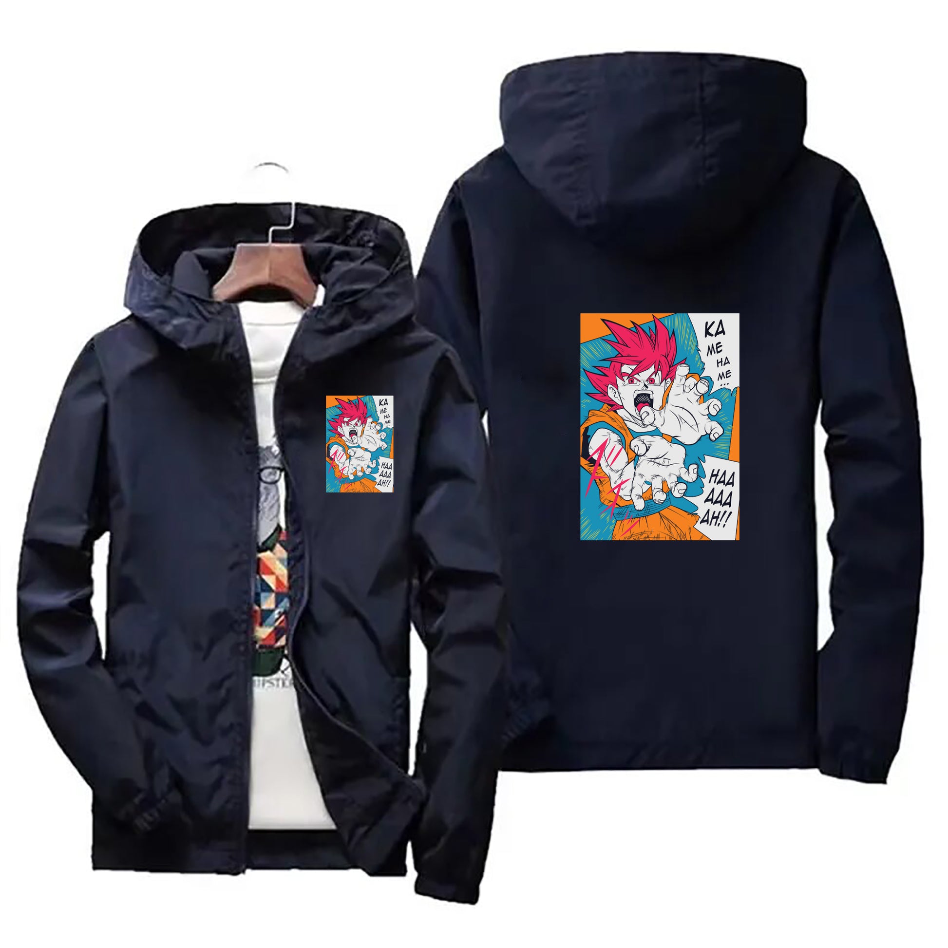 Navy Blue Dragon Ball Z Jacket