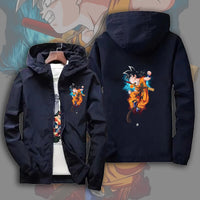 Navy Blue Dragon Ball Z Jacket