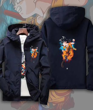 Navy Blue Dragon Ball Z Jacket