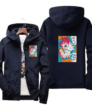 Navy Blue Dragon Ball Z Jacket