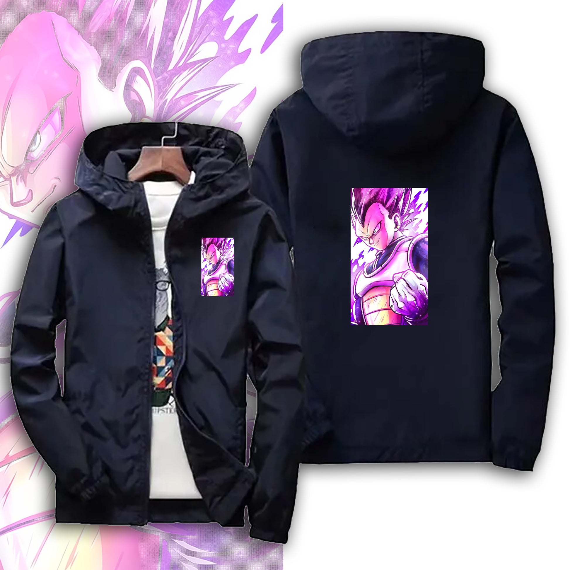 Navy Blue Dragon Ball Z Jacket