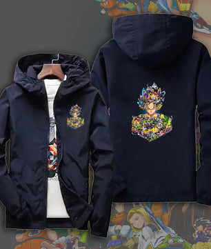 Navy Blue Dragon Ball Z Jacket