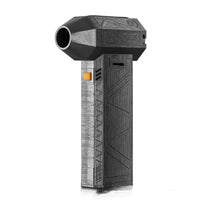 Silent TurboJet Air Duster: High-Power Brushless Blower with Rapid Recharge Technology Iron Gray-Fan Standard Kit 200*150*100 mm