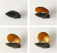 Exterior LED Wall Lamp With Seashell Inspired Design