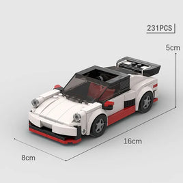 Lusy Store LLC Bricks Porscheed 911 Gunther Werks Racing Toys