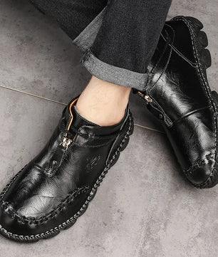 Men Boots Cow Leather
