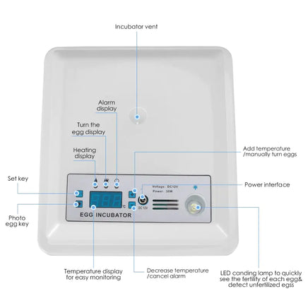 Efficient Incubation For Healthy Hatchlings Assured White