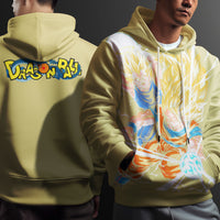 Dragon Ball Z Hoodie Goku Coat Unique Personality Many Sizes For Men Boy Kid Clothes DBP-14 Yellow
