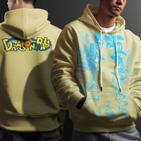 Dragon Ball Z Hoodie Goku Coat Unique Personality Many Sizes For Men Boy Kid Clothes DBP-17 Yellow