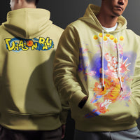Dragon Ball Z Hoodie Goku Coat Unique Personality Many Sizes For Men Boy Kid Clothes DBP-18 Yellow