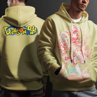 Dragon Ball Z Hoodie Majin Buu Coat Unique Personality Many Sizes For Men Boy Kid Clothes DBP-20 Yellow
