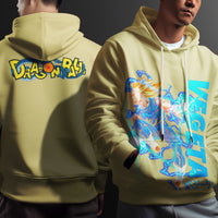 Dragon Ball Z Hoodie Vegeta Coat Unique Personality Many Sizes For Men Boy Kid Clothes DBP-22 Yellow