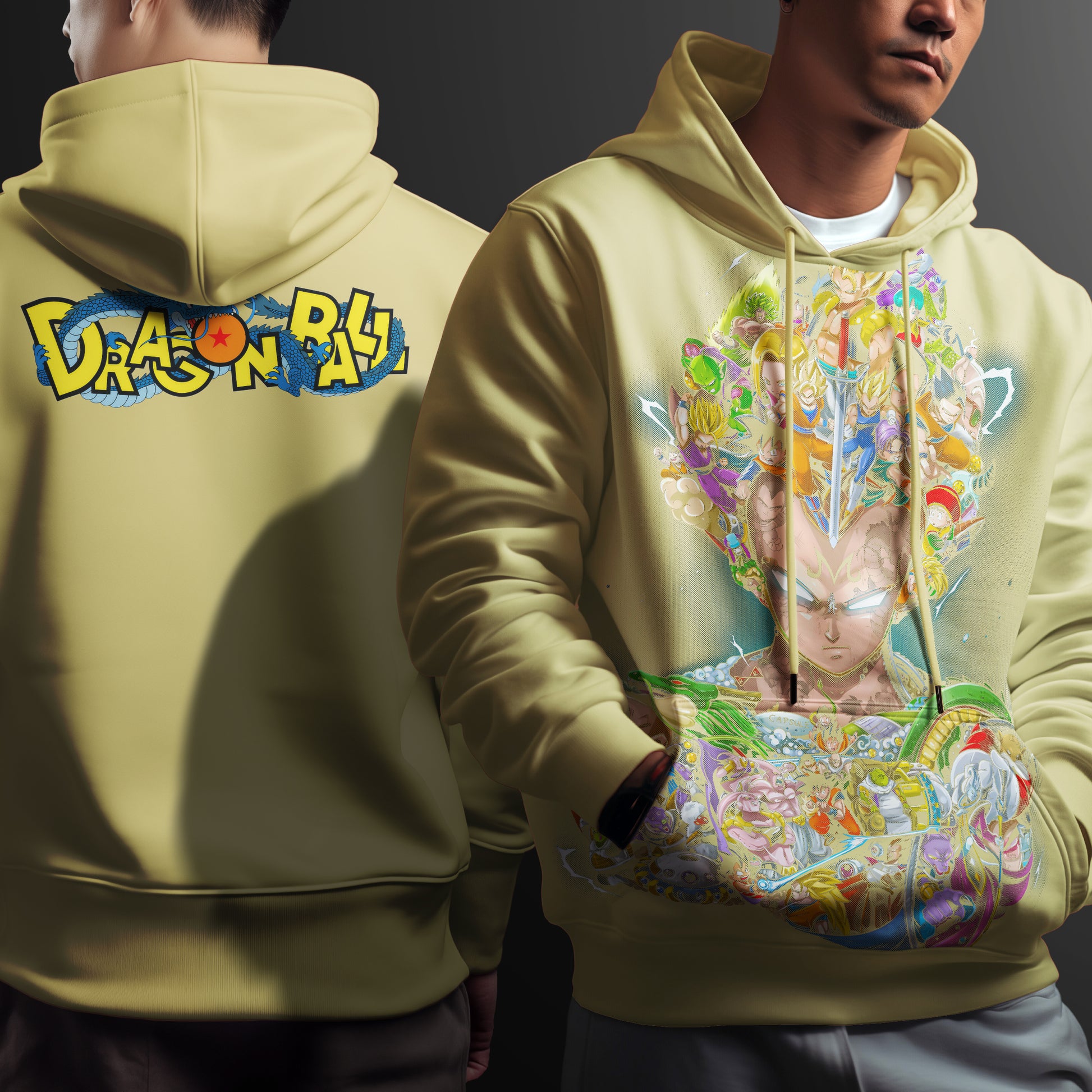 Lusy Store Dragon Ball Z Hoodie Vegeta Coat Unique Personality Many Sizes For Men Boy Kid Clothes DBP-6 Hoodies &amp; Sweatshirts