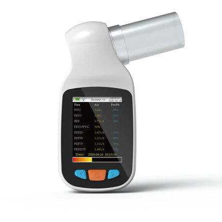 SP70B Digital Color Spirometer Pulmonary Function Lung Volume Device Bluetooth SP70B 250*130*60(1mm)
