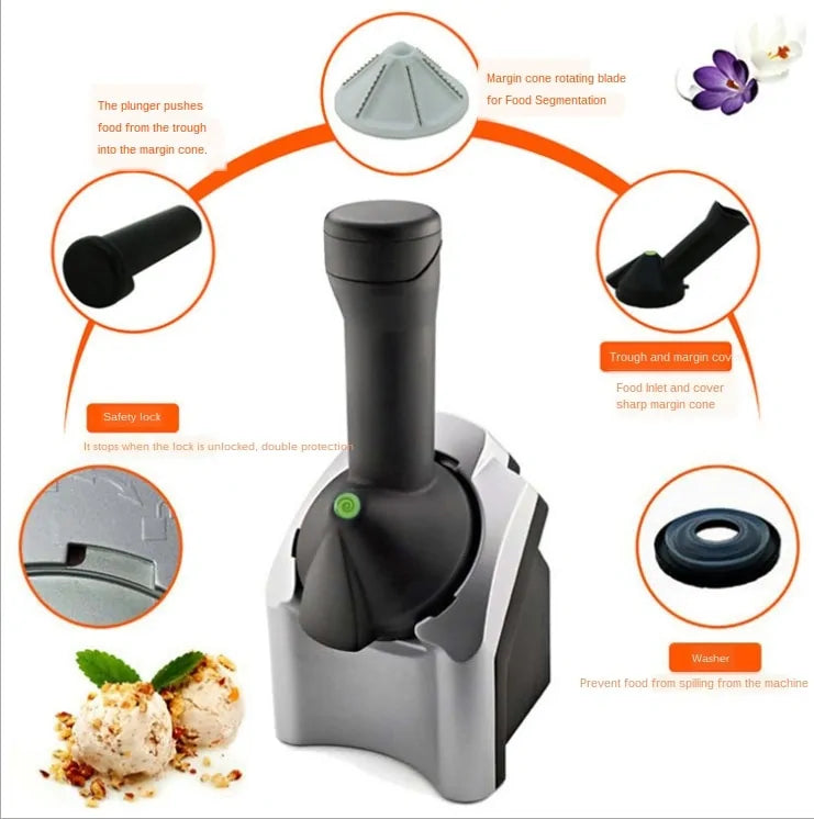 Frozen Fruit Machine Ice Cream Maker - Lusy Store LLC 