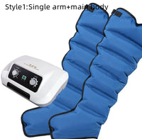 Pneumatic Elderly Leg Massage Machine US-blue