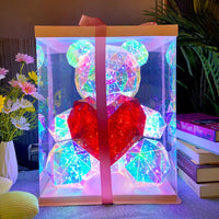 Lusy Store LLC Cute glowing bear creative gift Toys