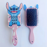 Air Cushion Massage Hairbrush with Stitch, Mickey, and Minnie Cartoon Anime Figures - Lusy Store LLC