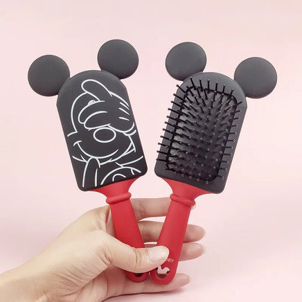 Air Cushion Massage Hairbrush with Stitch, Mickey, and Minnie Cartoon Anime Figures - Lusy Store LLC