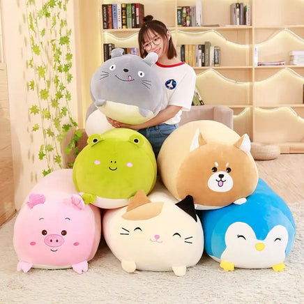 Plush Animal Pillow for decor with penguin design from Lusy Store