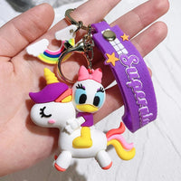 Anime Mickey Keychain Stitch and Minnie, perfect for hanging on bags, keys, or as a couple's gift - Lusy Store LLC