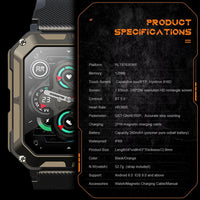 Upgraded Waterproof Smart Watch - Lusy Store LLC 