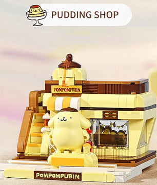 Assembled Toy Building Blocks Hello Kitty Kuromi Cinnamoroll My Melody Model Children Gifts - Lusy Store LLC