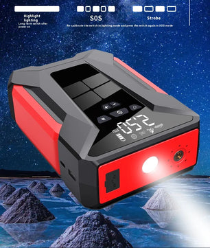 All-in-One 12V Emergency Car Power Bank & Inflatable Starter - Lusy Store LLC 