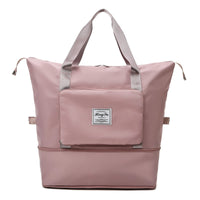 Dry And Wet Separation Sports Portable Shoulder Bag Pink