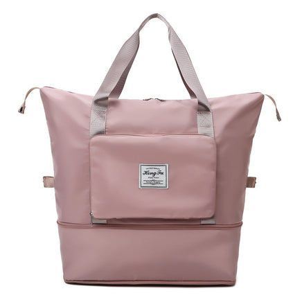 Dry And Wet Separation Sports Portable Shoulder Bag Pink