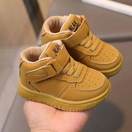 Baby boy shoes - Fashion sport shoes - Non-slip walking shoes Brown