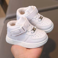 Baby boy shoes - Fashion sport shoes - Non-slip walking shoes White