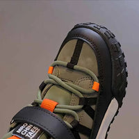 Baby boy shoes - Plush cashmere warm lined casual shoes