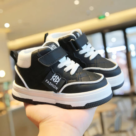 Baby boy shoes - Sneakers fashion - Non-slip sport footwears outdoor shoes Black