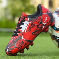 Boys baseball cleats - Kids long spikes football - Outdoor grass cleats