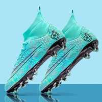 Boys baseball cleats - Professional cleats training sport - Footwear boys anti-slip outdoor Green