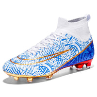 Boys baseball cleats - Professional cleats training sport - Footwear boys football anti-slip outdoor White 3
