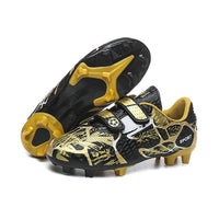 Boys baseball cleats - Professional cleats training sport - Footwear boys outdoor Black