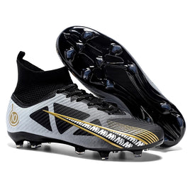 Boys baseball cleats - Professional cleats training sport - Soccer cleats for children Black