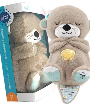 Breathing Otter Plush Toy - Lusy Store LLC