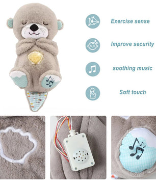 Breathing Otter Plush Toy - Lusy Store LLC