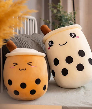 Bubble Tea Cup Plush Toy - Lusy Store LLC