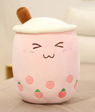 Bubble Tea Cup Plush Toy - Lusy Store LLC