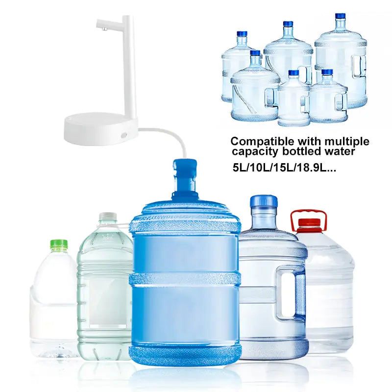 Automatic Water Bottle Pump Dispenser - Lusy Store LLC 