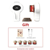 Breathing Electric Cupping Device White