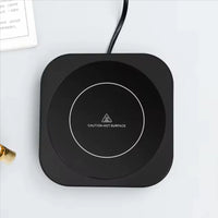 Versatile 110V/220V Electric Coffee Mug Warmer - Keep Your Drinks Hot with Our Stylish Heating Pad Coaster! Perfect for Tea, Milk, and More! - Lusy Store LLC 