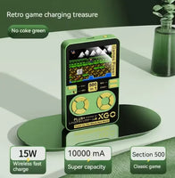 DY09 Retro GameBox Power Bank Green