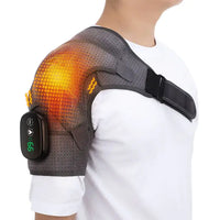 Electric Shoulder Massager Wrap Gray